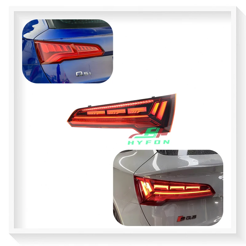 For Audi Q5 SQ5 RSQ5 2018-2024 Upgraded Full LED Rear Tail Lights LED Reversing Lights LED Brake Lights Plug and Play