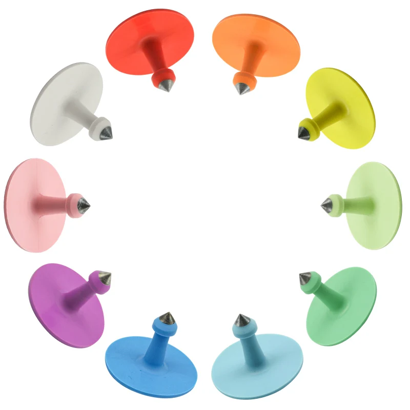 1# Blank Round Male Buttons