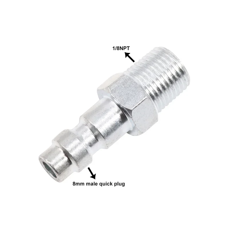 Paintball Remote Line Quick Connect Disconnect 1/8npt 1/8bspp To 8mm