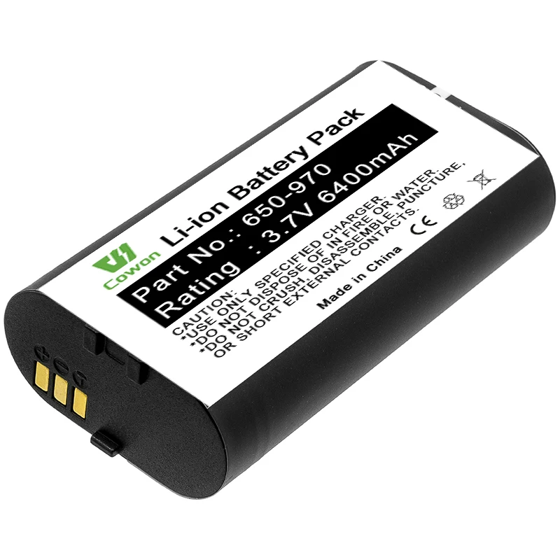 3.7V 6400mAh TEK 2.0 Lithium Ion Replacement 650-970 V2HBATT Battery for GPS Handheld