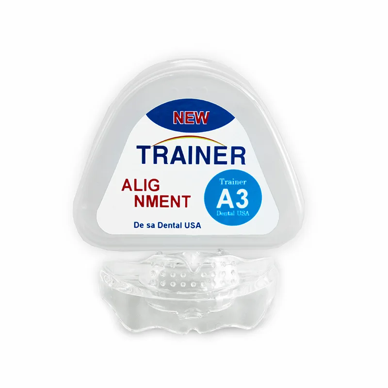 3 Stages Silicone Alignment Trainer Teeth Retainer Teeth Straightener Kids Dental Orthodontic Braces Set