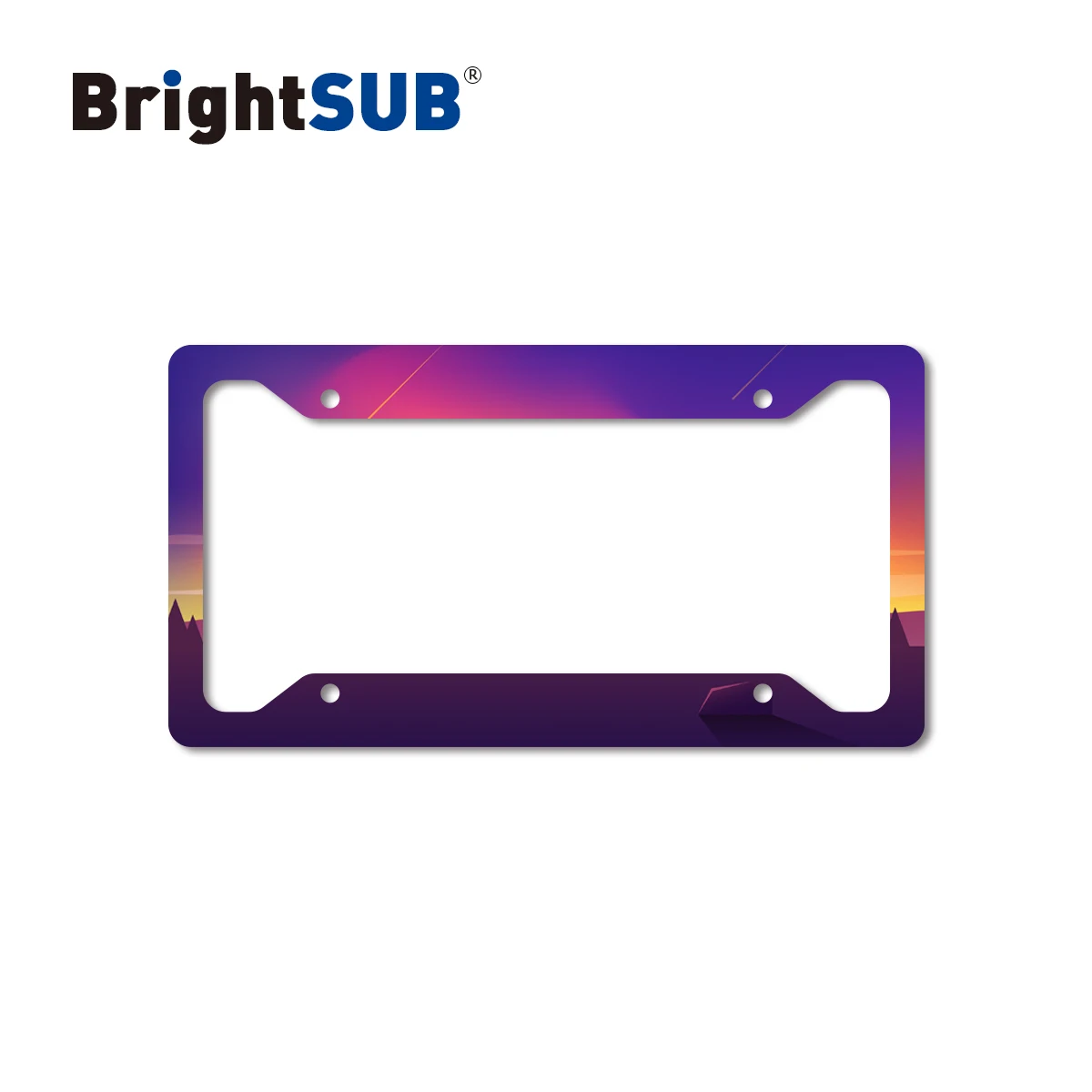 Aluminum License Plates Sublimation Blanks Aluminum For Photo Heat Transfer Printing Picture Dye