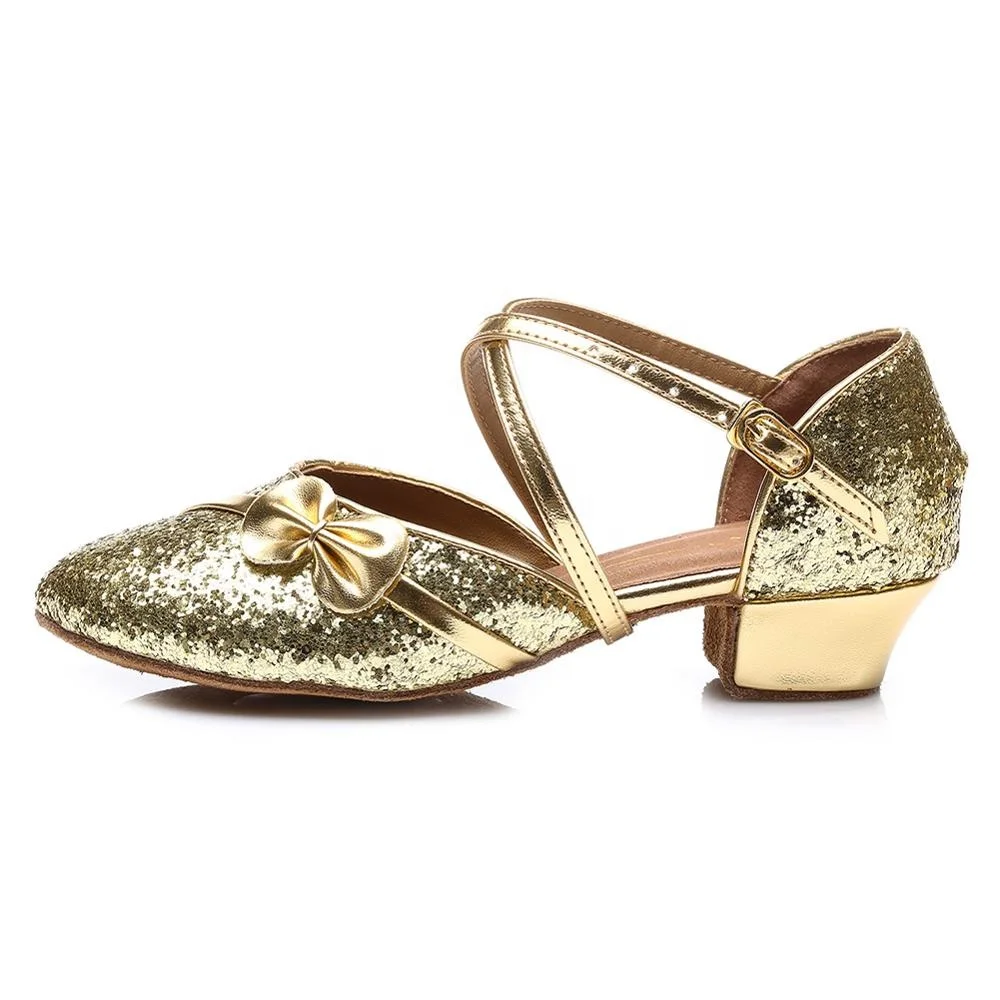 607 блестящие туфли для танцев в классическом стиле, детская обувь для бальных танцев, женская обувь для латиноамериканских танцев с блестками