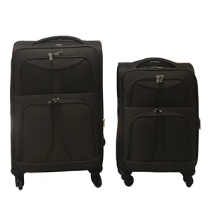 OEM Wholesale EVA Nylon Fabric Soft Travel Carry on Luggage Sets Trolley Soft Luggage
