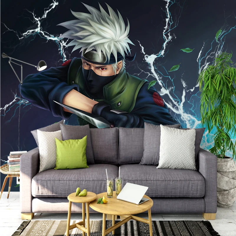 Quadro Decorativo Menino Pintura Abstrato Anime - Fran Adesivos de Parede