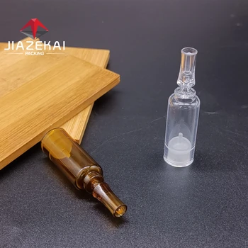 OEM Disposable Syringe Glass Bottles Clear Empty 3 ml for  Serum Containers Rubber Stopper Plastic Cylinder