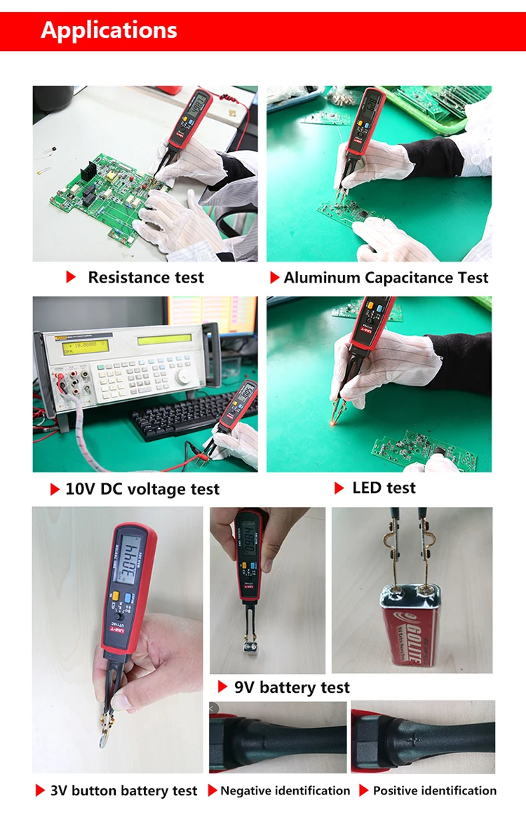 Smd Test Block UNI-T UT116C SMD Tester - Precision Electrical Testing