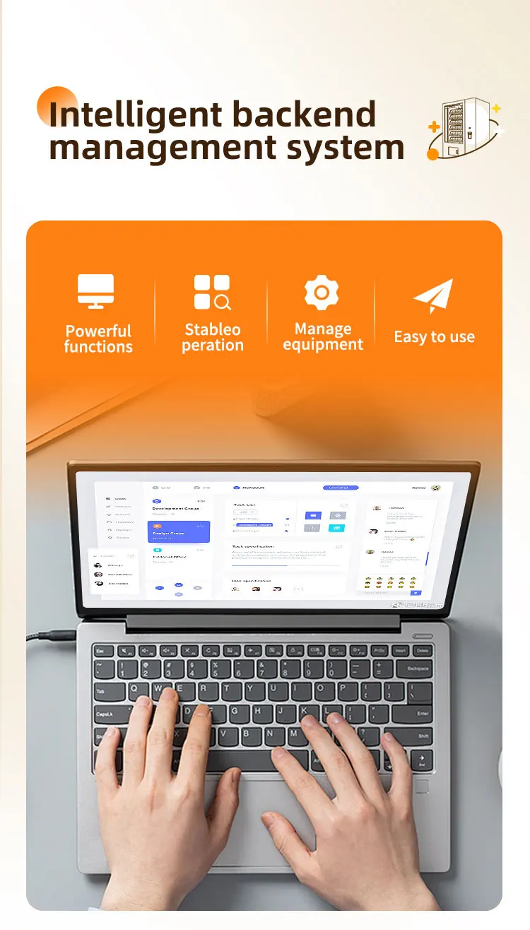 vendlife self service frozen fruit smoothie blend vending machine and cooling smoothie slushy vending machine-8