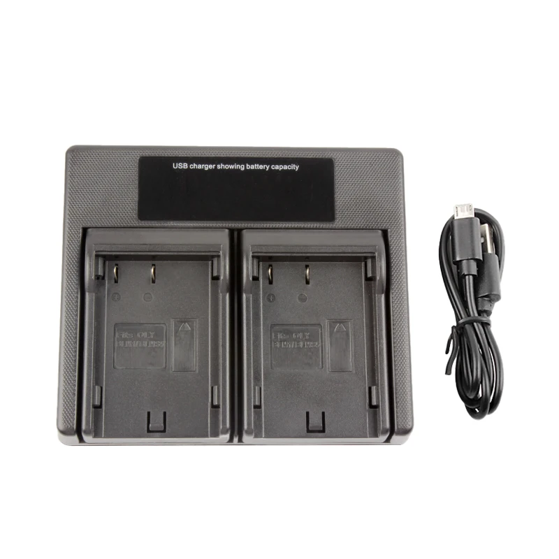 RingTeam PS-BLM1 BLM1 Dual Charger with LCD Light BLM1 for SYSTEM E-3 E-300 E-510 E-500 E-5 E-30 E-520 BLM5 C-5060 C-7070 C-8080