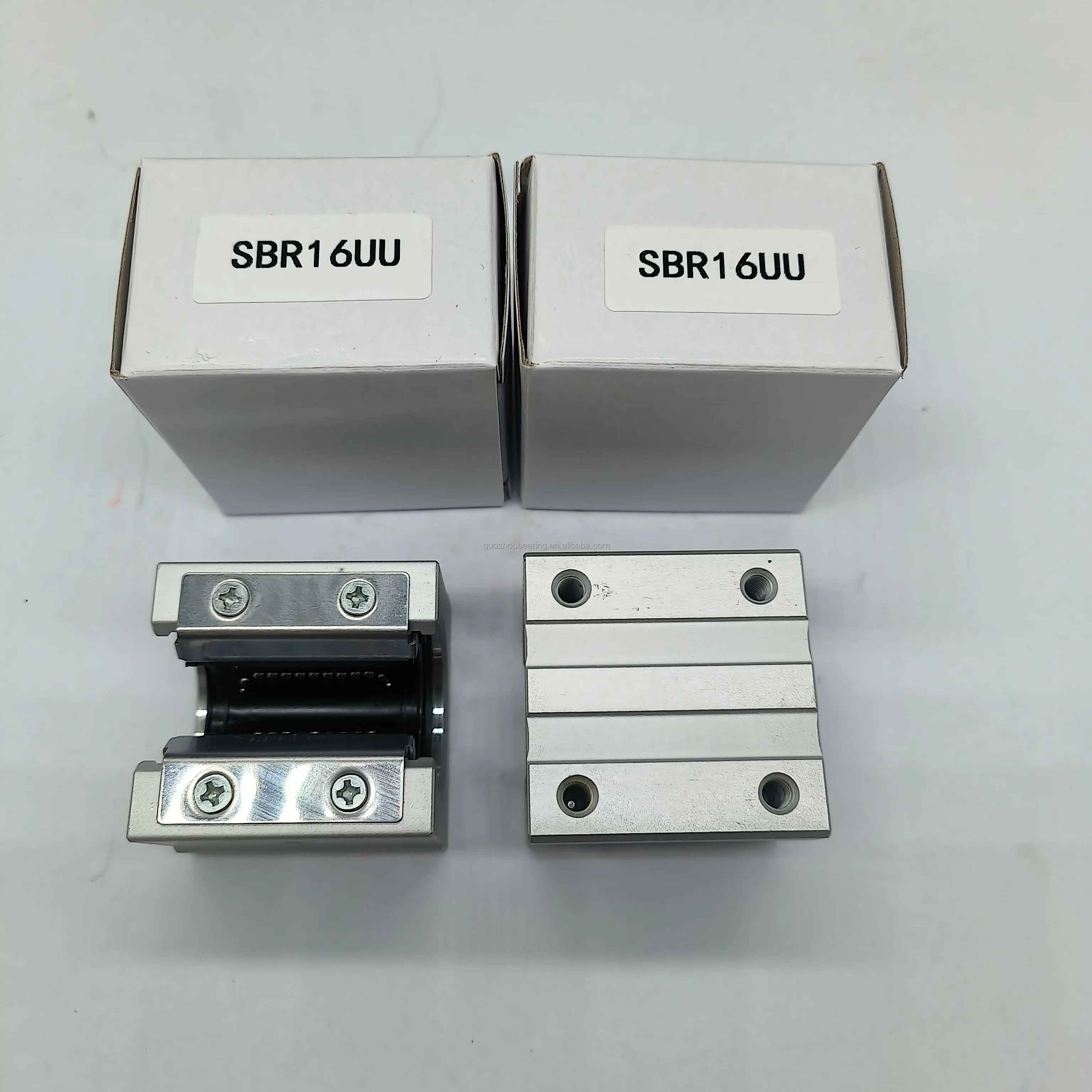 Linear Motion Ball Bearing SBR16 SBR16UU Slide Unit Guide Block ...