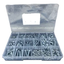 Grade 8.8  Stainless Carbon Steel Zinc Plated Hex Bolts and Hex Flange Nut Kit