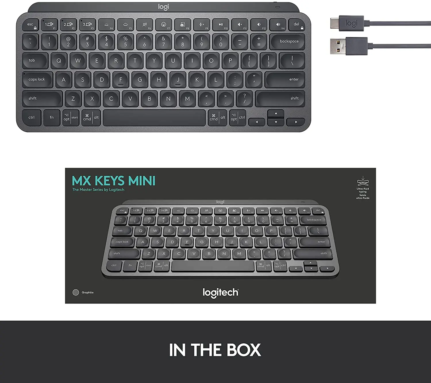 Logitech MX Keys Mini for Mac Minimalist Wireless Illuminated Keyboard logitech Mx Keys Mini