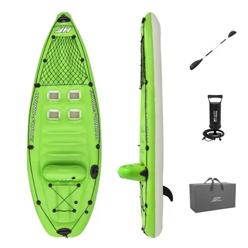 Bestway 65097 Single Seat Koracle X1 Kayak - Inflatable Fishing Canoe