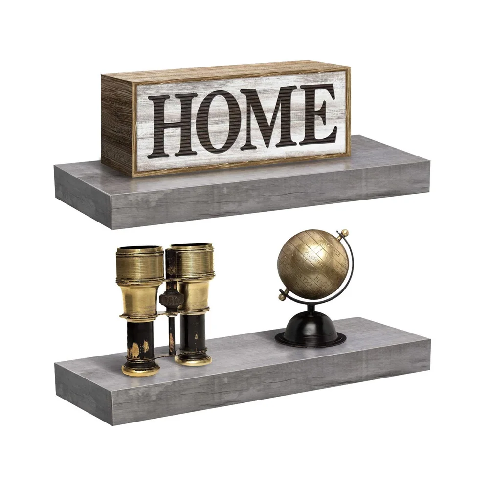 Hang Bedroom Bathroom Simple Small Home Decor Hanging Shelf Wood Wall Shelves Home Decor