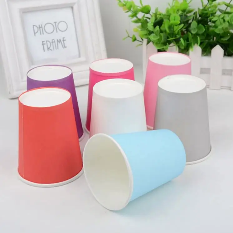 
 Экологически чистая одноразовая бумажная чашка, кофейные чашки с вашим собственным логотипом  