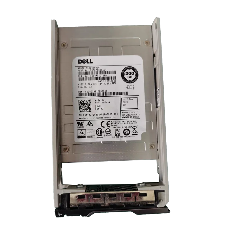 R730 R740 200G SAS 12G SSD PX02SMF020 0K41XJ 2.5 SSD K41XJ ハードドライブ