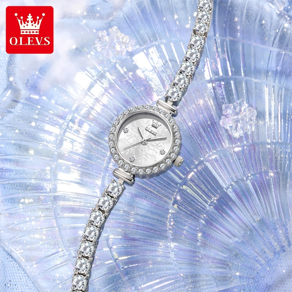 OLEVS 5889 Luxury Luminous Diamond Watch