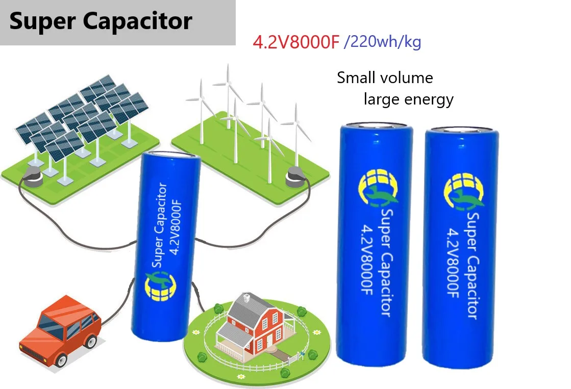 High Energy Hybrid Ultra Capacitor 4.2v 8000f Capacitor 4.2v Super Capacitor Battery For Energy
