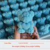 หมีกุหลาบ (สีฟ้า)