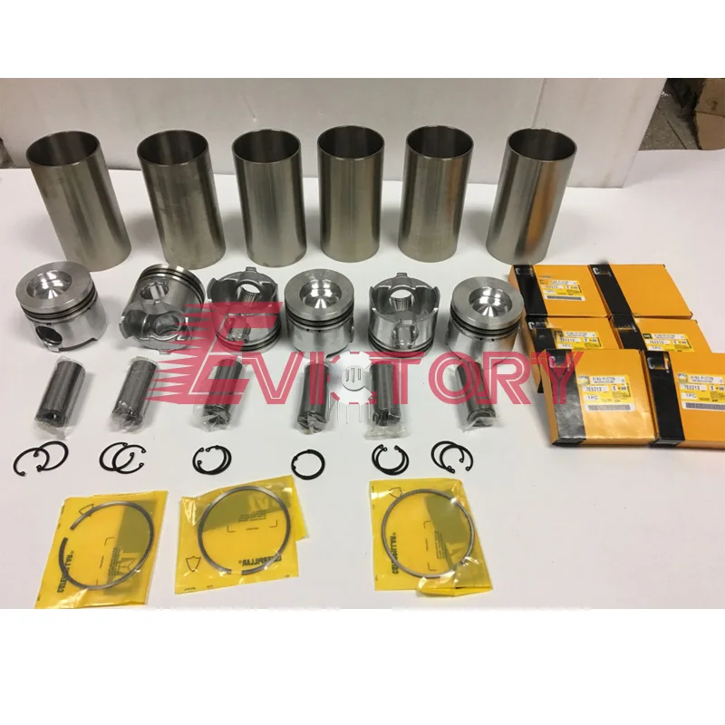 For Caterpillar Cat Engine 3116t Rebuild Overhaul Kit Piston Liner ...