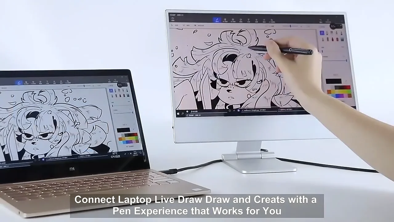 Ultra Slim 16 Inch 1080P Touch Screen Portable Monitor