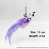 Ricarica sostitutiva per uccelli viola