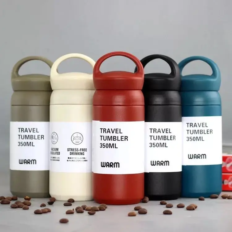 2019 Christmas Water Cup Bottle Stainless Steel Travel Mug Coffee Tea Thermal 