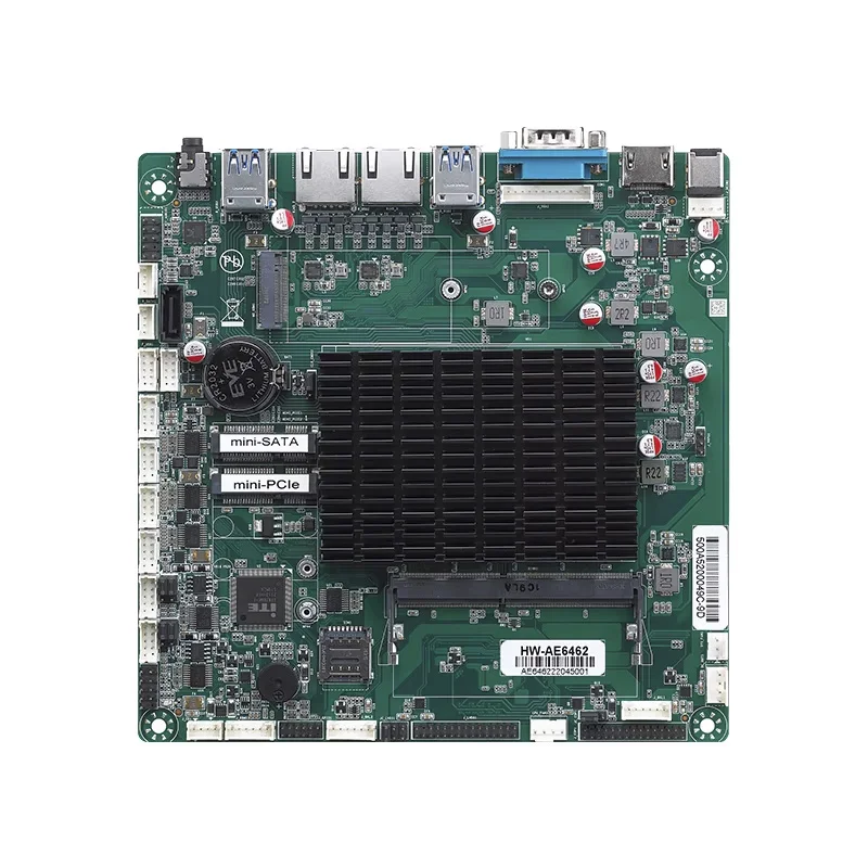 Factory Cheap Price Main Board J6412 motherboard Ddr4 Max 32gb DC12V Pc Mainboard with AMI UEFI BIOS