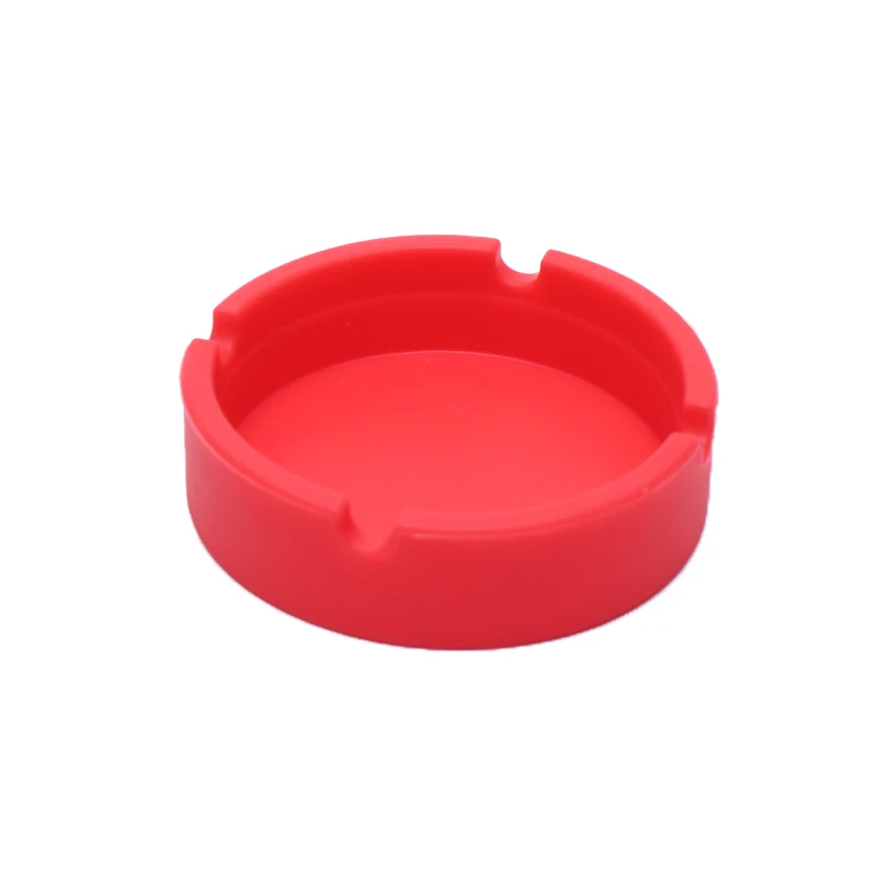 Индивидуальный логотип аксессуары для курения круглой формы силиконовая