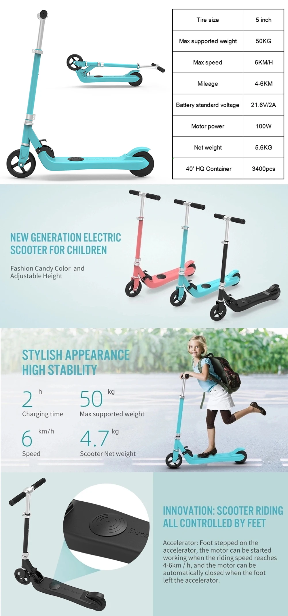 kids Electric Scooter1