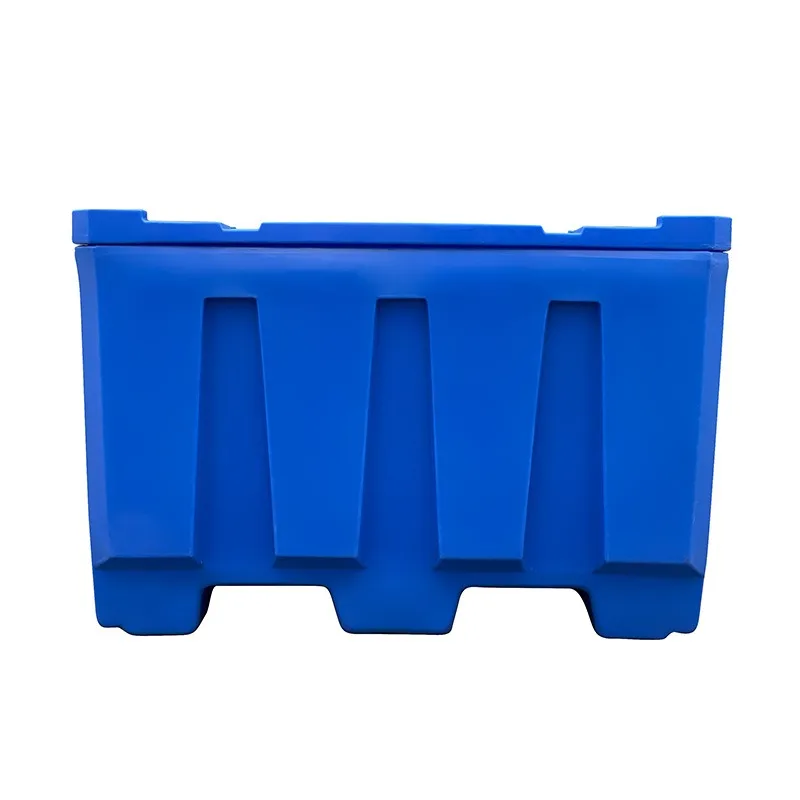 Multifunctional 500L Large Capacity Insulated Fish Cooler Pallet Container Box for Food Cans Storage