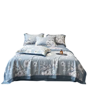 Wholesale Factory Price Soft and Breathable 100% Polyester Microfiber Cheap Summer Quilt Comforter