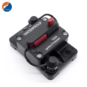 Mini Micro Miniature Small Plastic Push type Resettable Overload Protector Electrical automatic Circuit Breaker