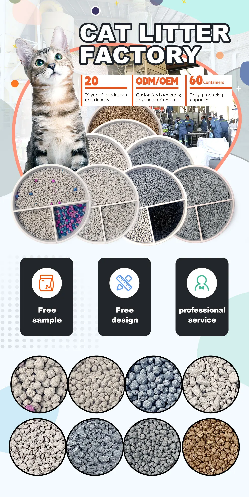 Easy Scoop 12mm Cat Litter Quick And Strong Clumping Bentonite Cat Litter Dustfree Buy