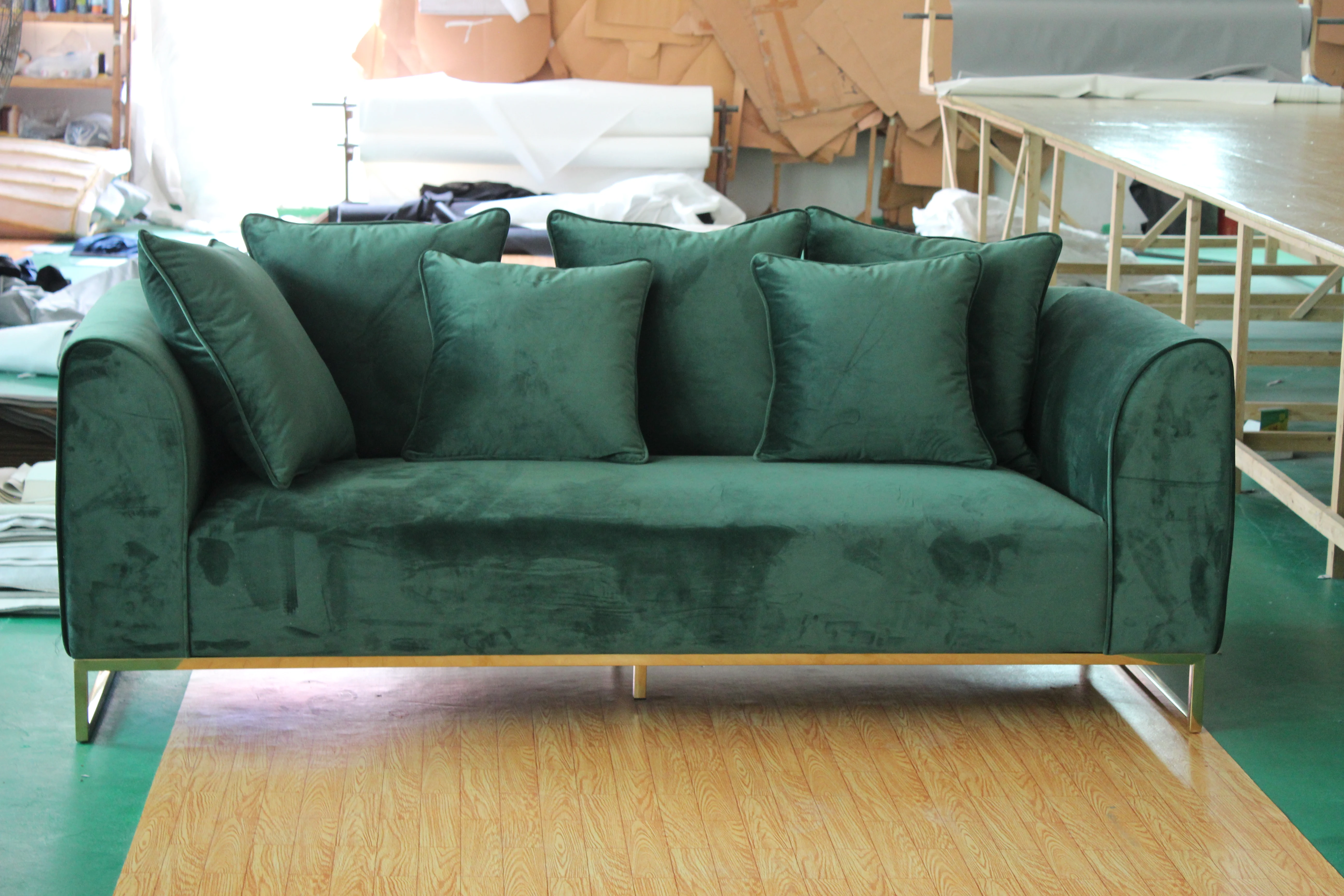 Kits balsam store green sofa