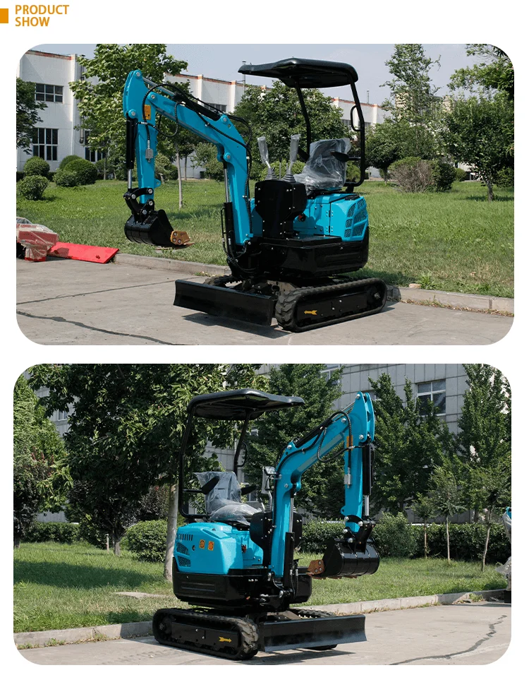 Fast Delivery mini small excavator New mini excavator 1000 kg 1 ton excavators small digger with CE EPA for sale manufacture