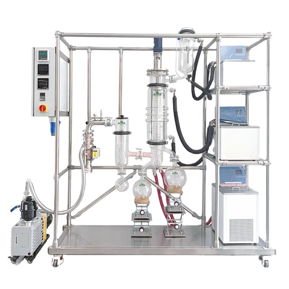 Turnkey Short Path Thin Film Distillation System for Essential Hemp Oil Extraction