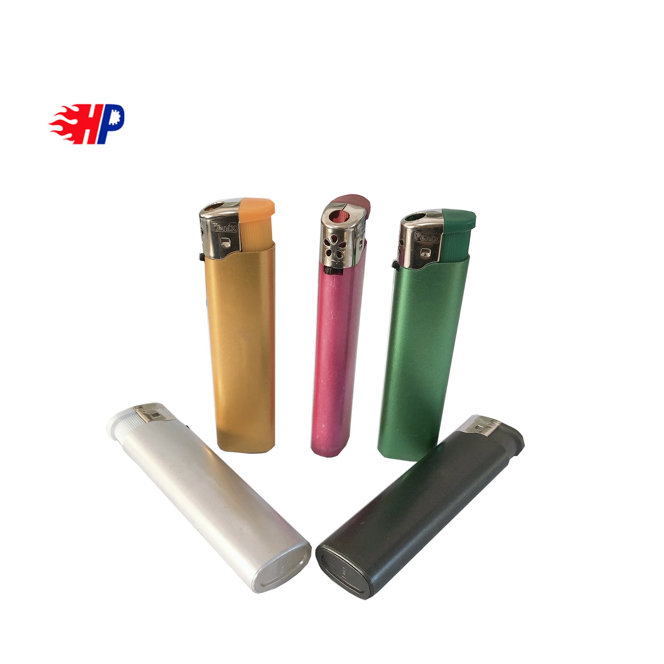 HP-128 Retro Women Green Electronic Cigarette Lighter Gas Manufacturers  Poker Lighter Stickers in China