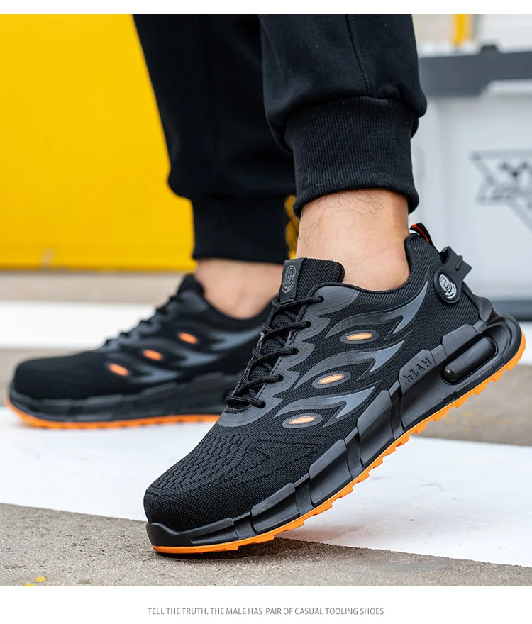 Lightweight Men's Unisex Safety Shoes Comfort Protection