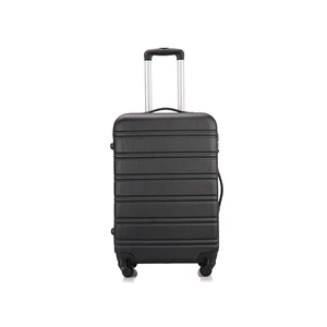 Wholesale Cheap Price 20 Inch Black Travel Bag 4 Wheel Abs Trolley Suitcase Luggage