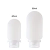 White Silicone Refillable Bottle