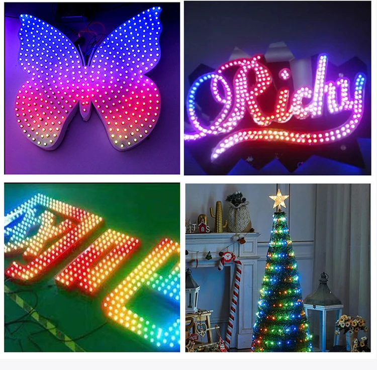 Digital Led Pixel Light 12mm Ws2811 1903 Ic Full Color Pixel Led Module