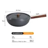 Wooden spatula storage bag for wok
