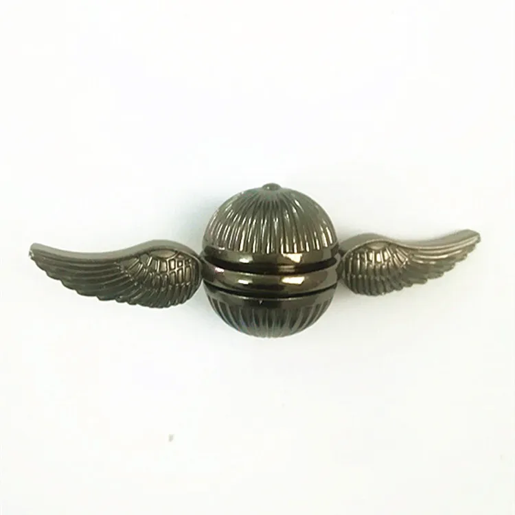 Gold Fidget Spinner Magic Orb Anxiety Toys Stress Relief Reducer Spin Fidgets Hand Bearing Tri Spinner Finger Spinners Toy