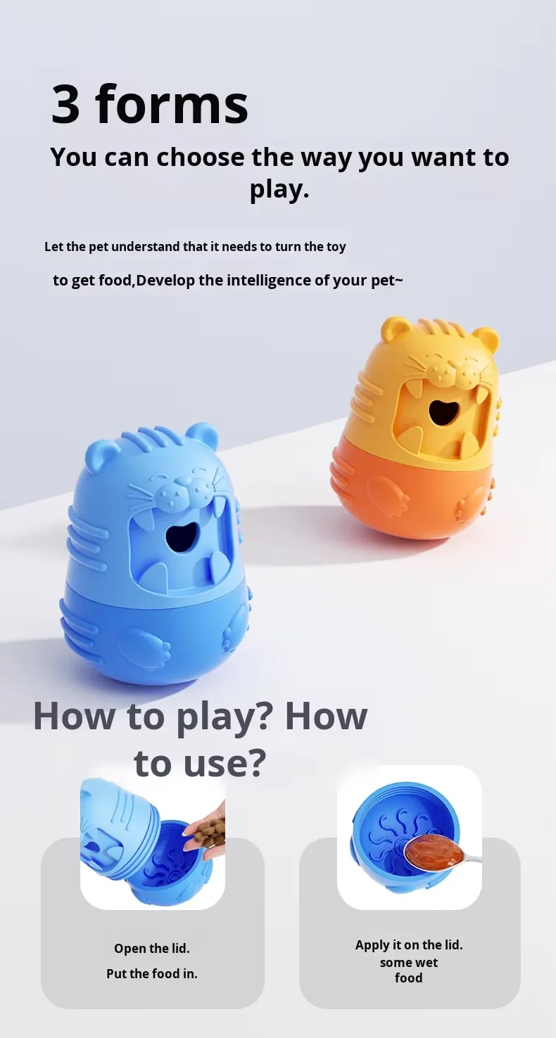 Dog Toys Chew Chew Ball Self Hi Relieve Boredom cat Hidden Food Puzzle Physical Consumption Pet Slow Food Bowl supplier
