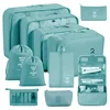 [Set de aseo y maquillaje de once piezas] azul coreano