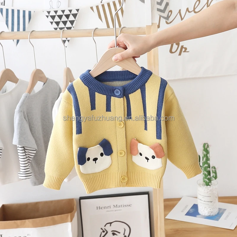 Children's Sweaters New Design Kids Sweater Clothes Latest New Style Fashion Long Sleeve Cartoon Knit Sweaters