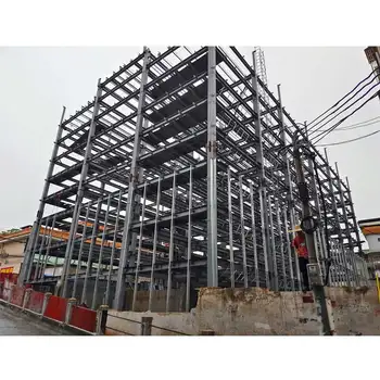 Fo Shan Factory High Rise Metal Building Pre Engineered Steel Building For Multi-storey Car Parking