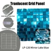 Mirror-lake blue-LP126