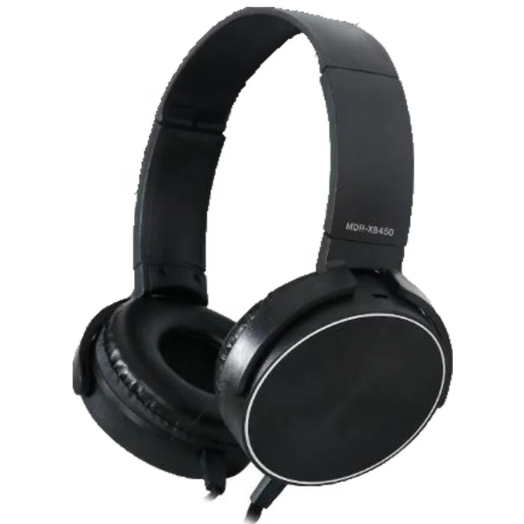 Высококачественные проводные наушники XB450 недорогие с разъемом 3 5 мм и плоским кабелем